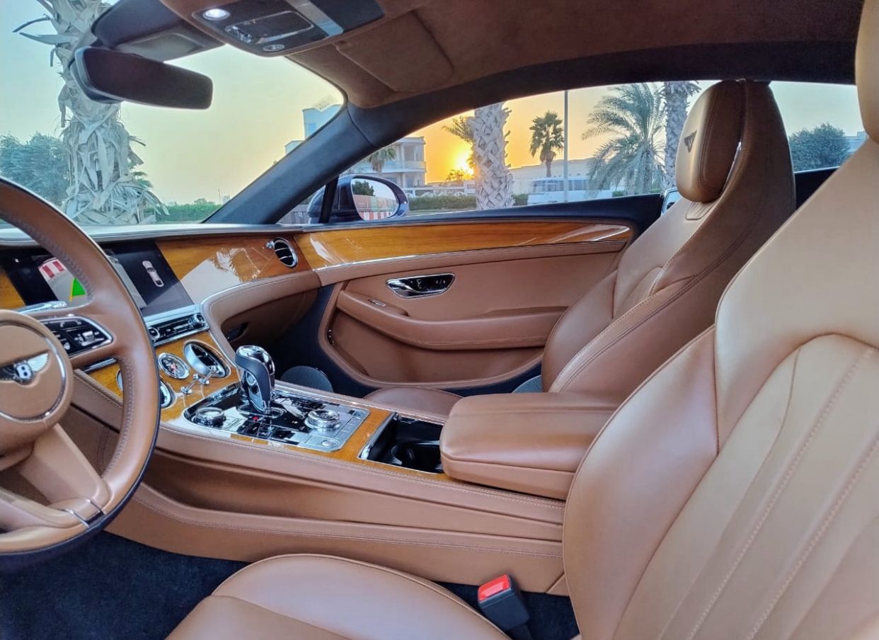 Rent Bentley Continental BLUE 2021 in Dubai , UAE 