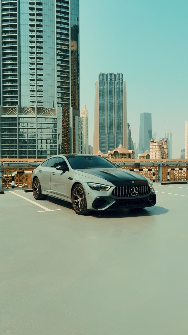 Rent Mercedes-Benz AMG GT 53 Brabus Kit GREY 2023 in Dubai , UAE 