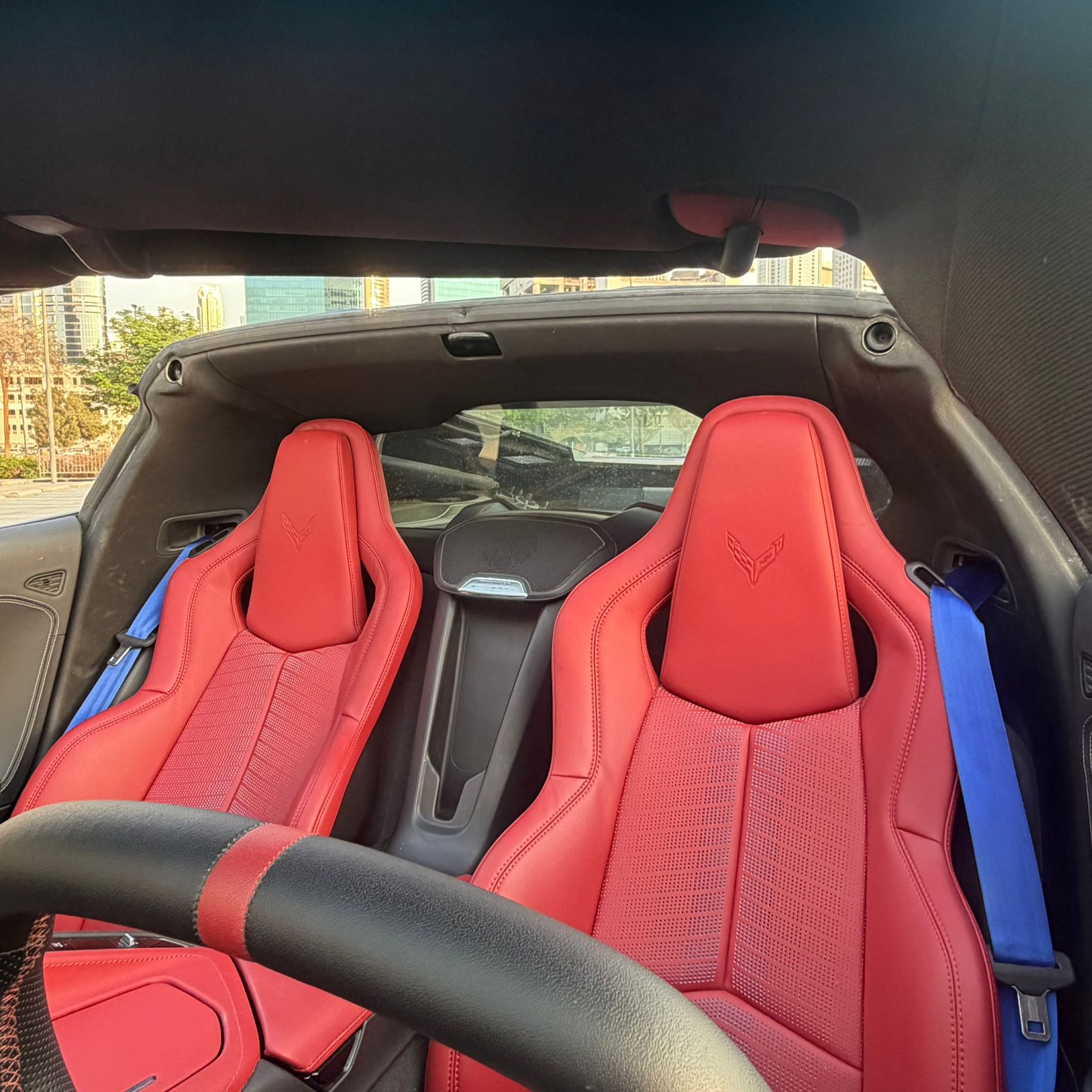 Rent Chevrolet Corvette BLUE 2024 in Dubai , UAE 