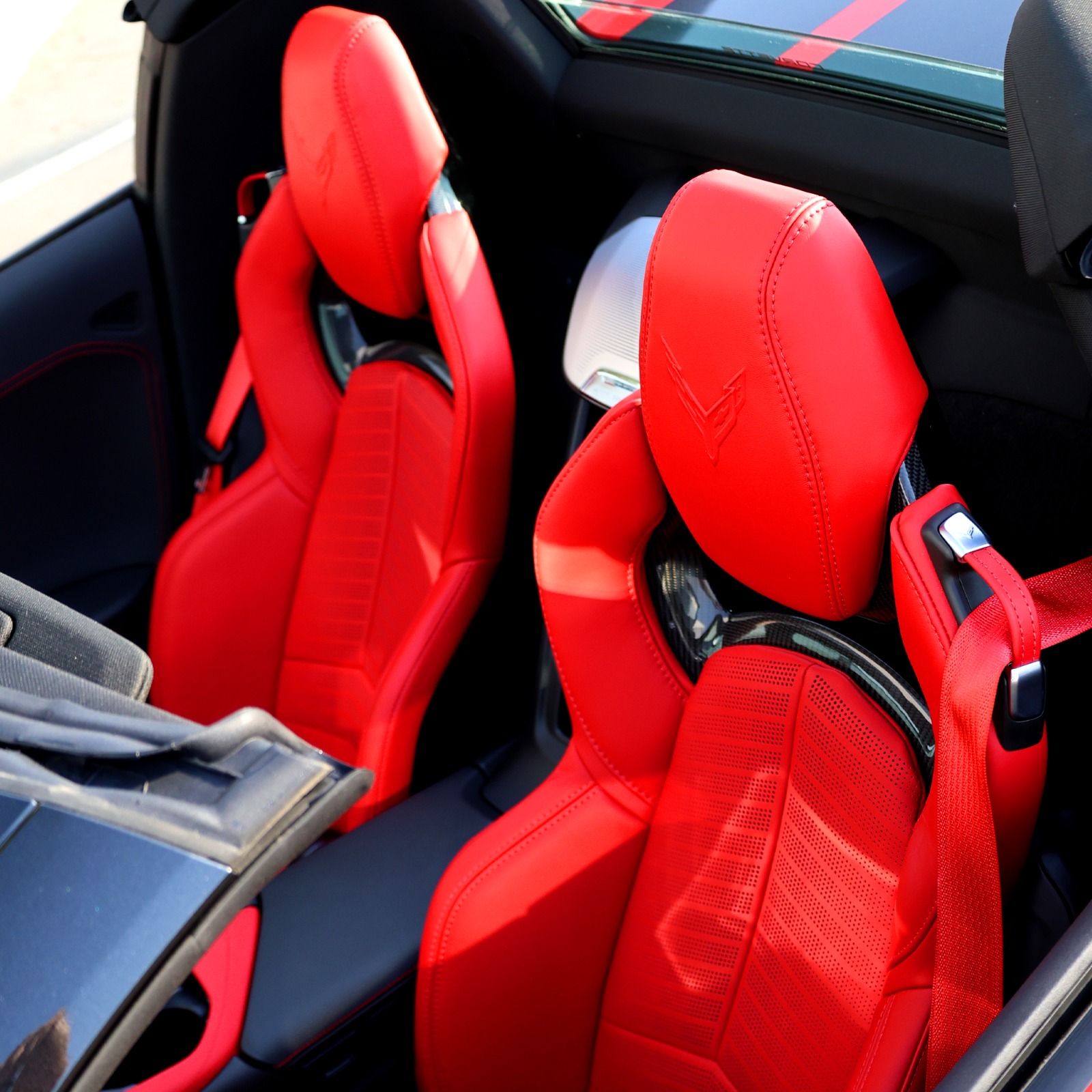 Rent Chevrolet Corvette RED 2024 in Dubai , UAE 