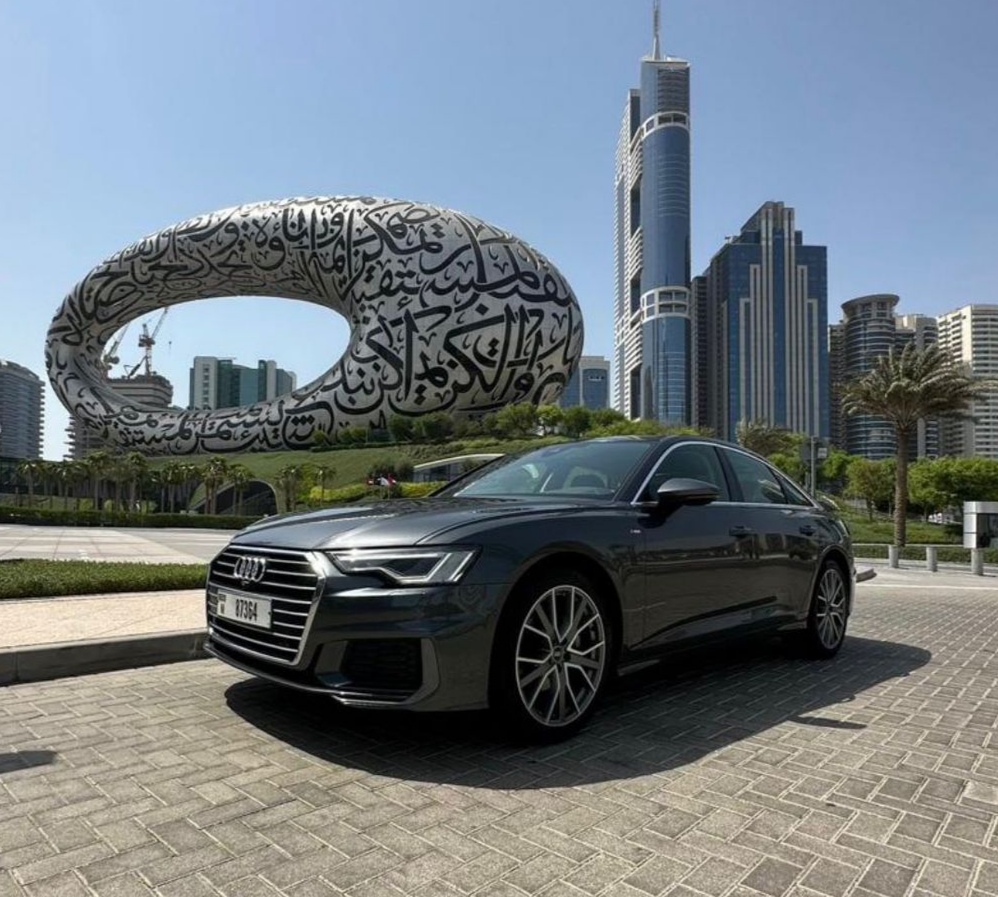 Rent Audi A6 GREY 2023 in Dubai , UAE 