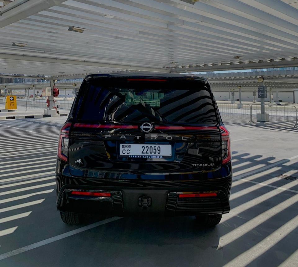 Rent Nissan Patrol BLACK 2025 in Dubai , UAE 
