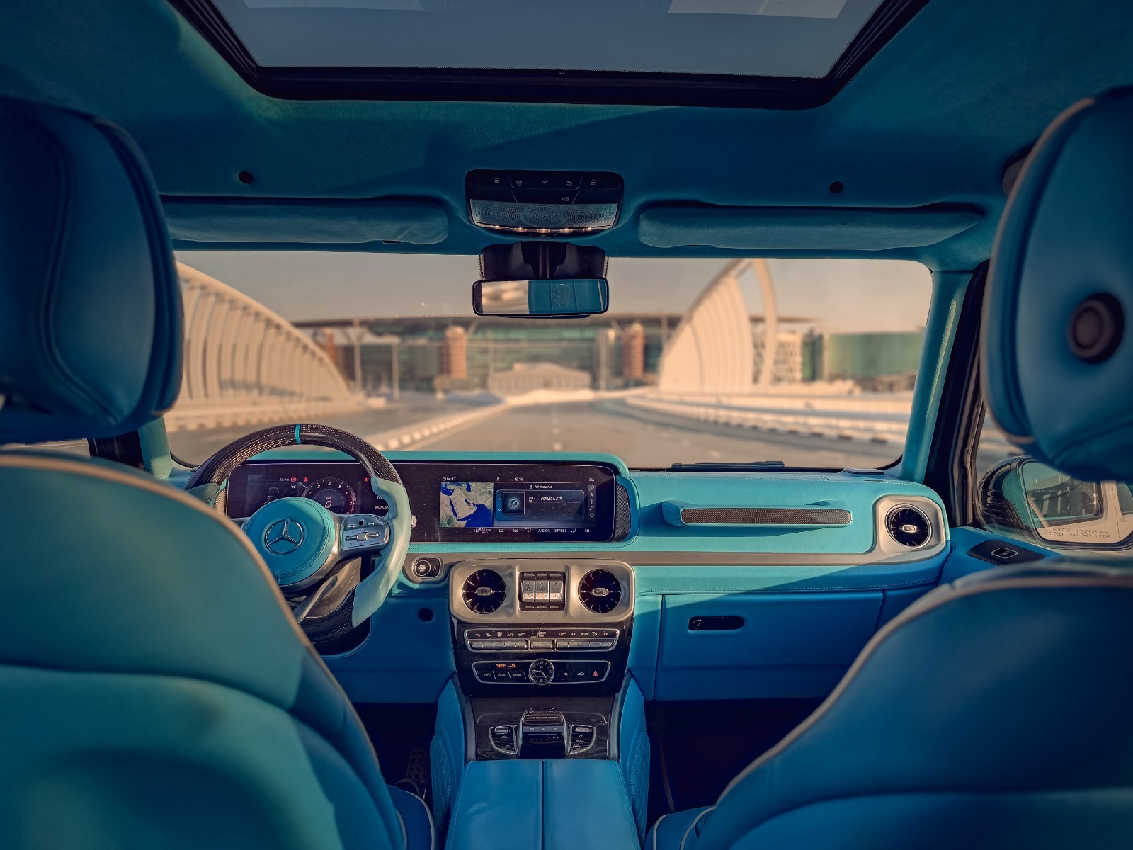 Rent Mercedes-Benz G-class WHITE 2021 in Dubai , UAE 