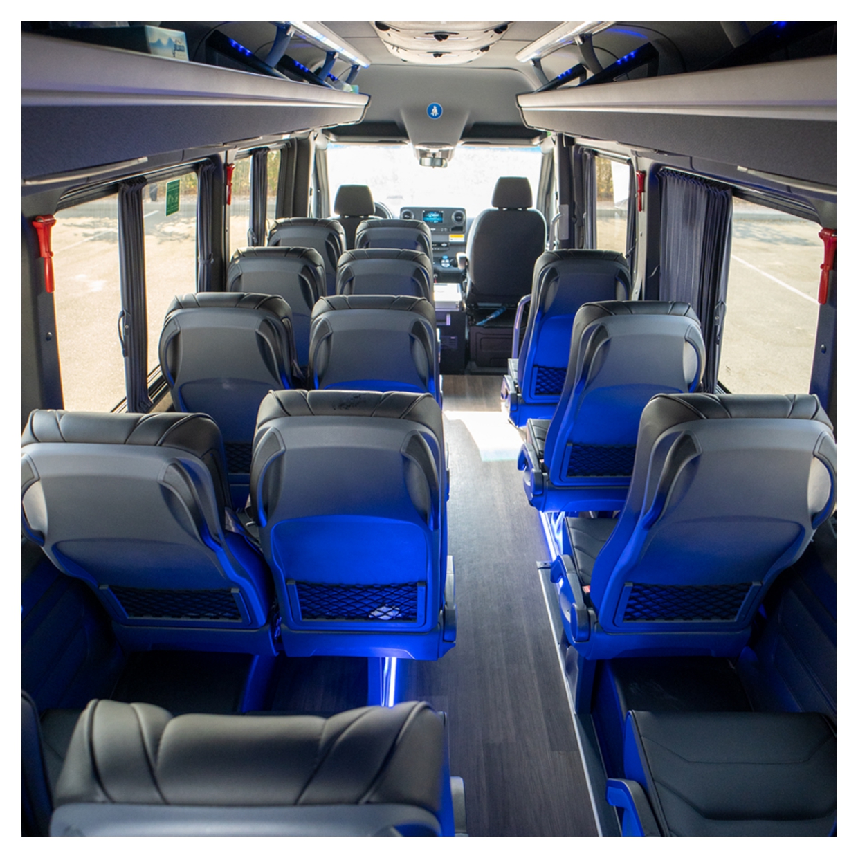 Rent Opulent Sprinter 19 Seater BLACK 2025 with chauffeur in Dubai , UAE 