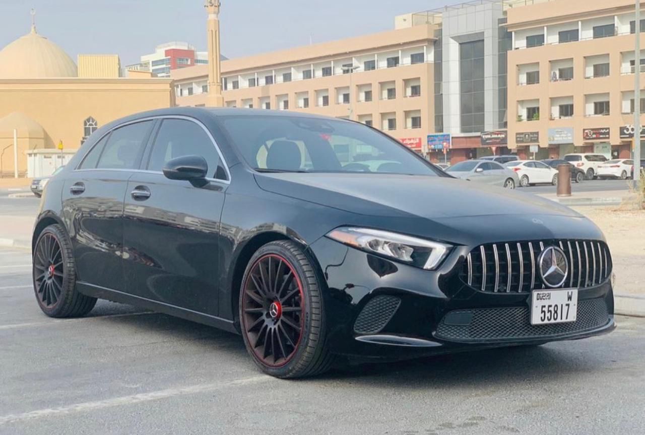 Rent Mercedes-Benz A-class BLACK 2020 in Dubai , UAE 