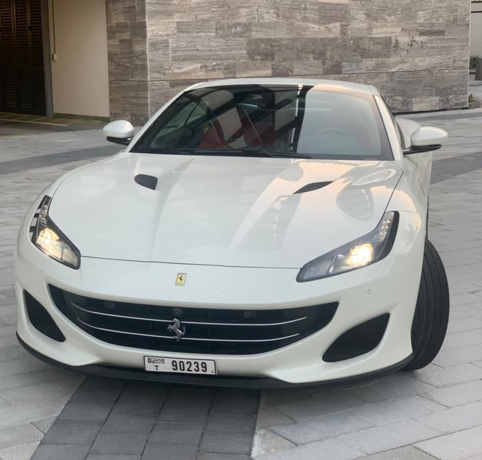 Rent Ferrari Portofino WHITE 2020 in Dubai , UAE 