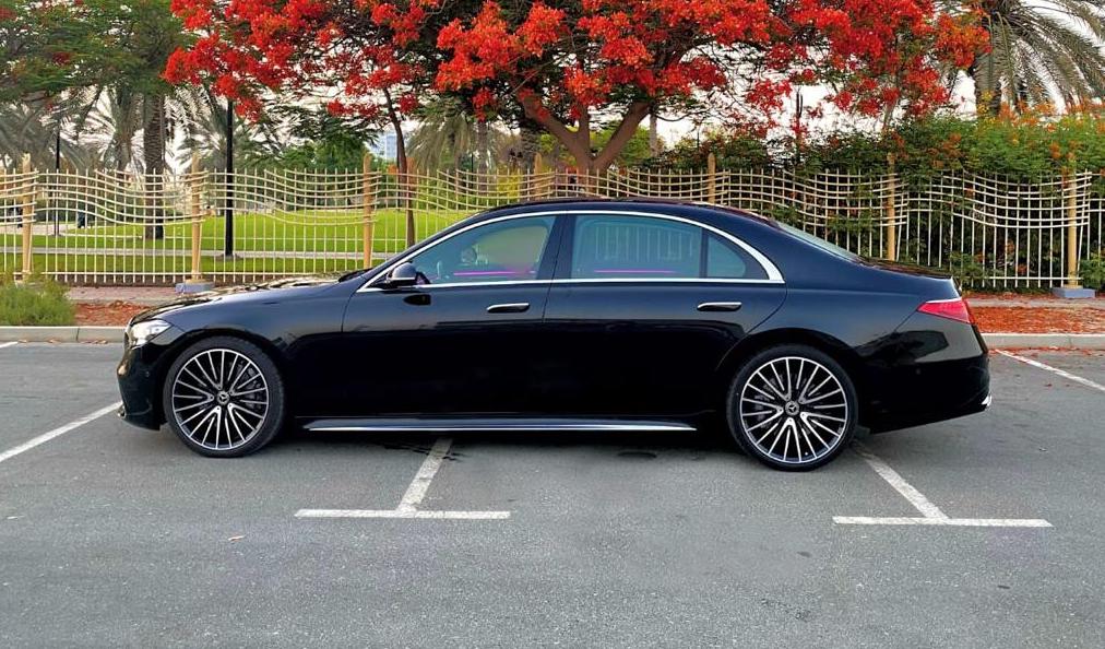 Rent Mercedes-Benz S-class BLACK 2021 in Dubai , UAE 