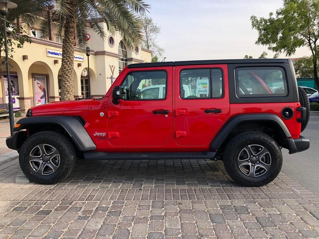 Jeep Wrangler RED 2019