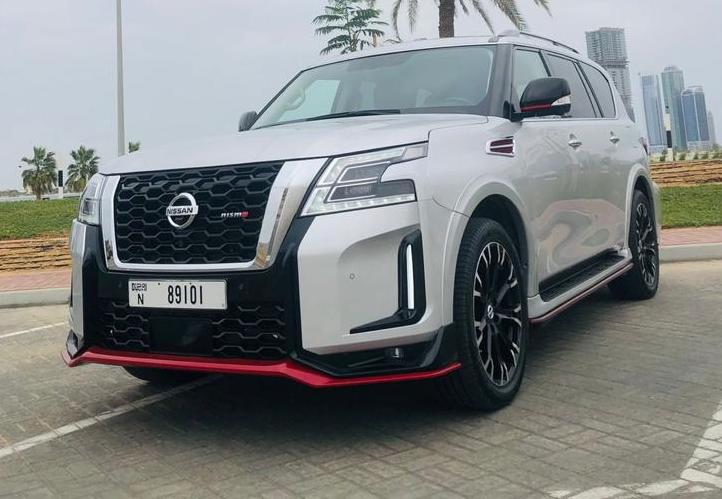 Rent Nissan Patrol BEIGE 2021 in Dubai , UAE 