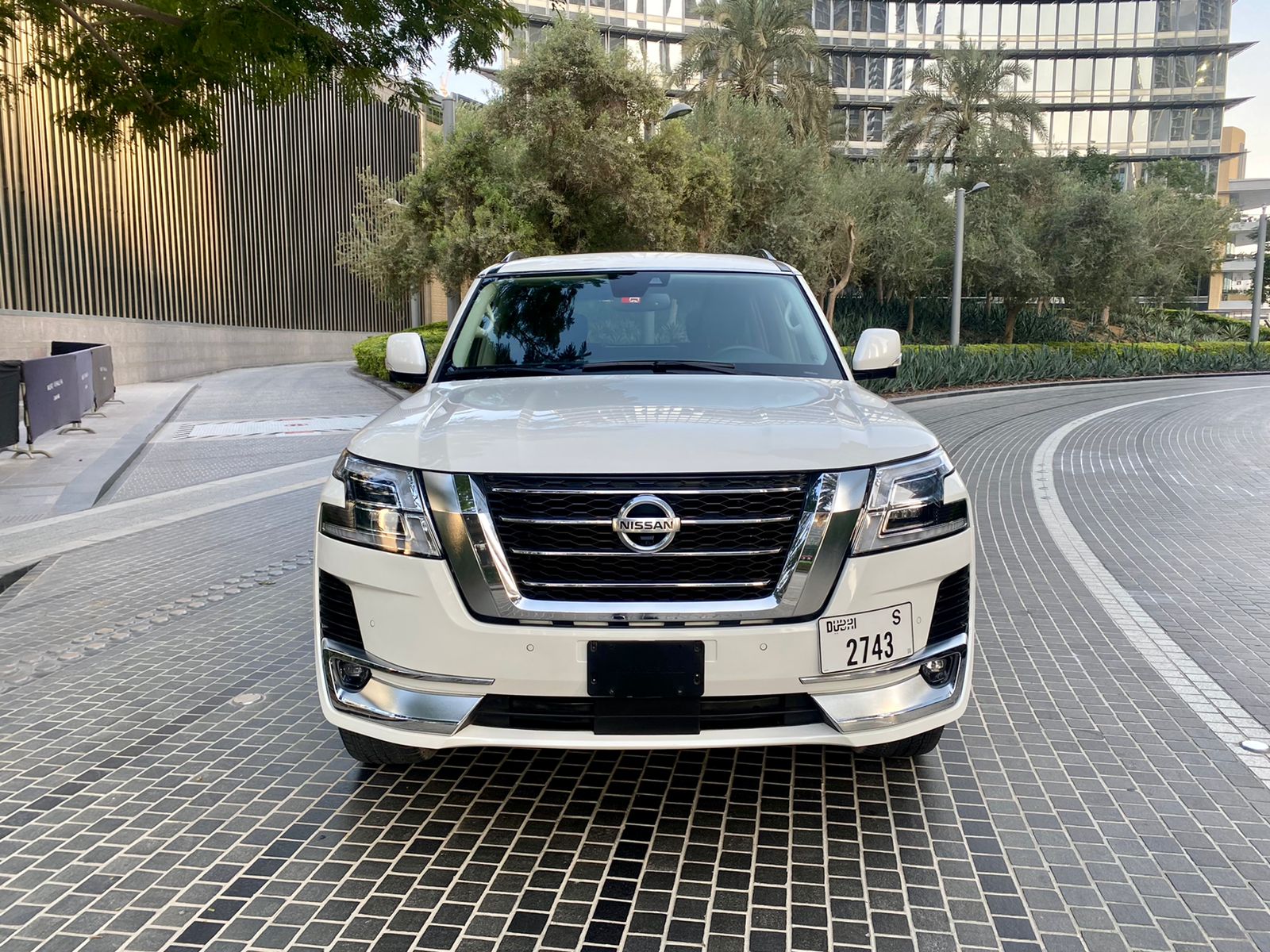 Rent Nissan Platinum WHITE 2022 in Dubai , UAE 