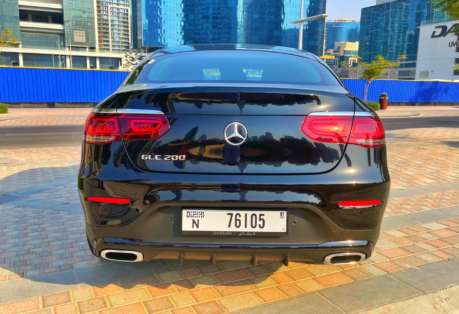 Rent Mercedes-Benz Glc BLACK 2021 in Dubai , UAE 