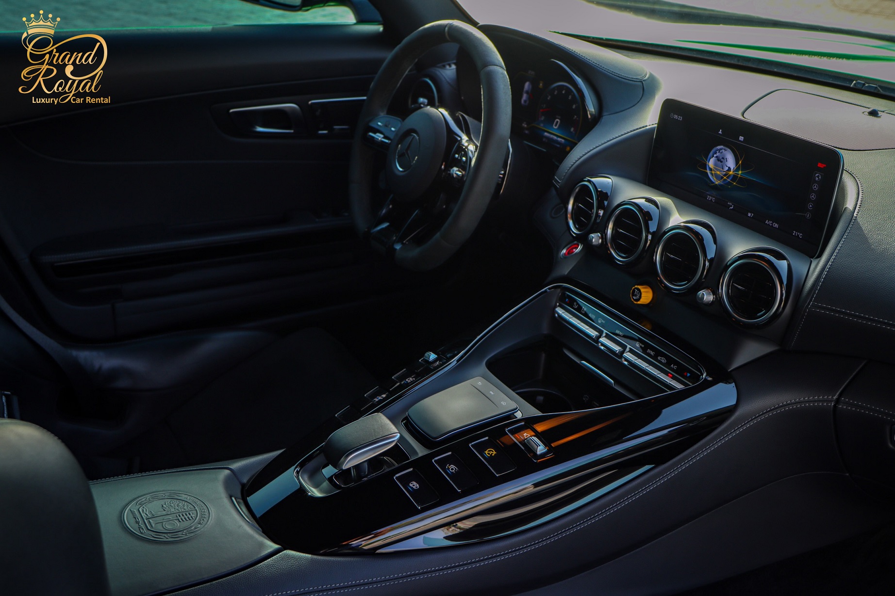 Rent Mercedes-Benz Gt GREEN 2020 in Dubai , UAE 