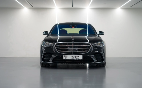 Rent Mercedes-Benz S-class BLACK 2021 in Dubai , UAE 