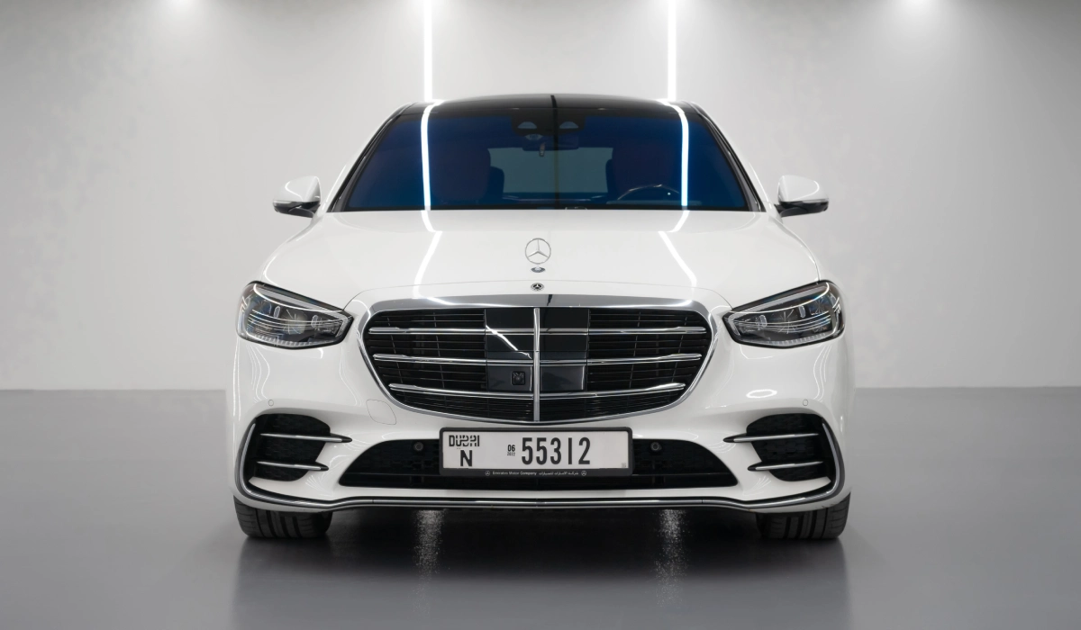 Rent Mercedes-Benz S-class WHITE 2022 in Dubai , UAE 
