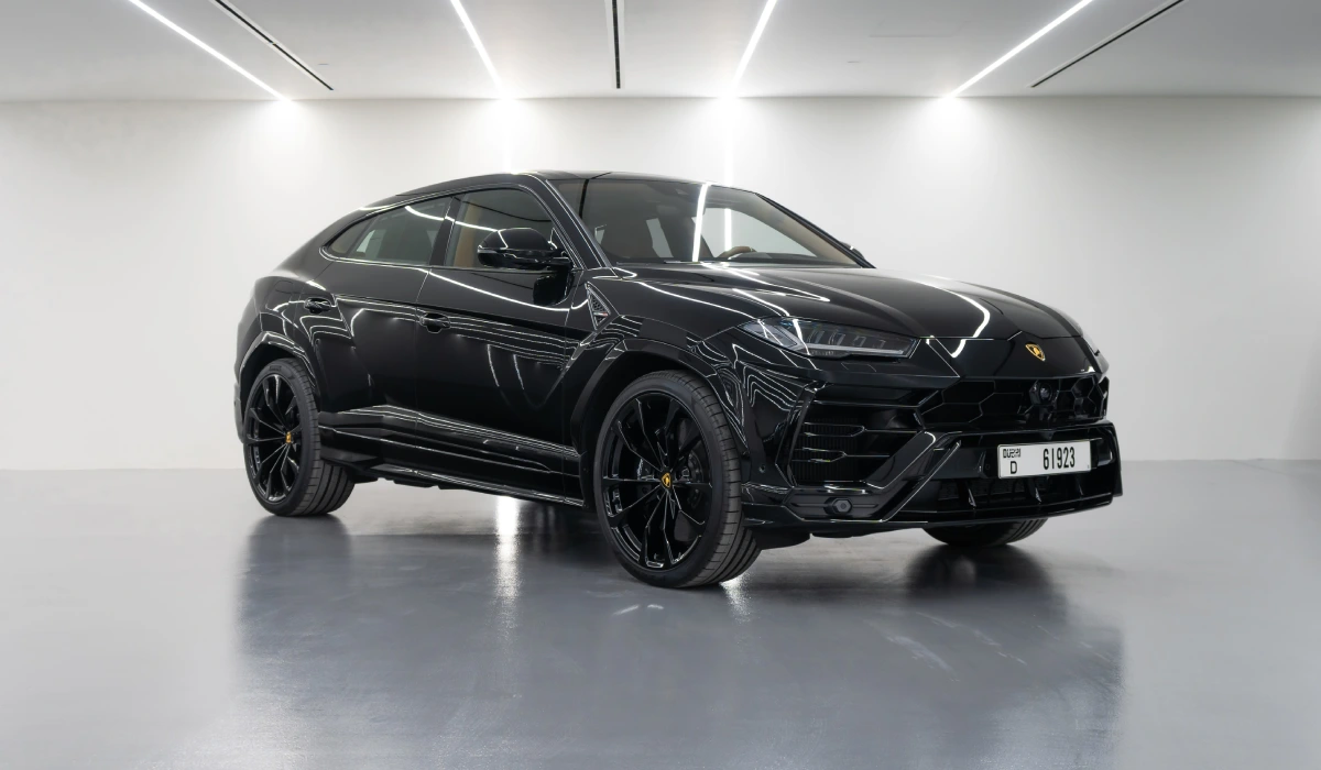 Rent Lamborghini Urus BLACK 2022 in Dubai , UAE 