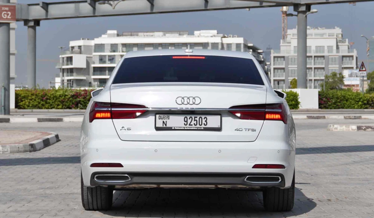 Rent Audi A6 WHITE 2022 in Dubai , UAE 