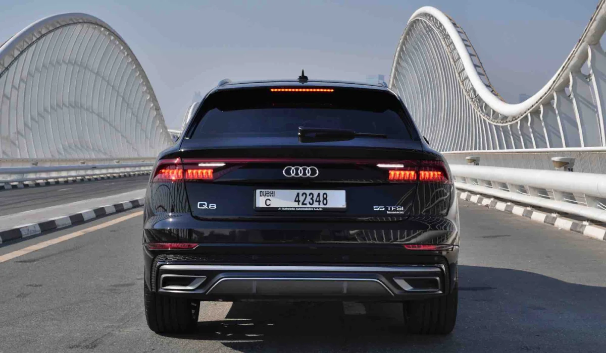 Rent Audi Q8 BLACK 2022 in Dubai , UAE 
