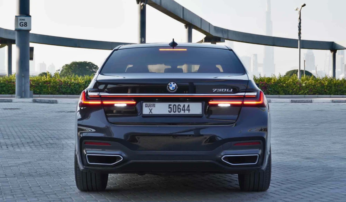 Rent Bmw Series 7 BLACK 2022 in Dubai , UAE 