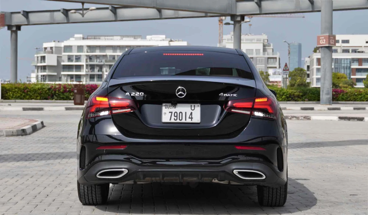 Rent Mercedes-Benz A-class BLACK 2021 in Dubai , UAE 