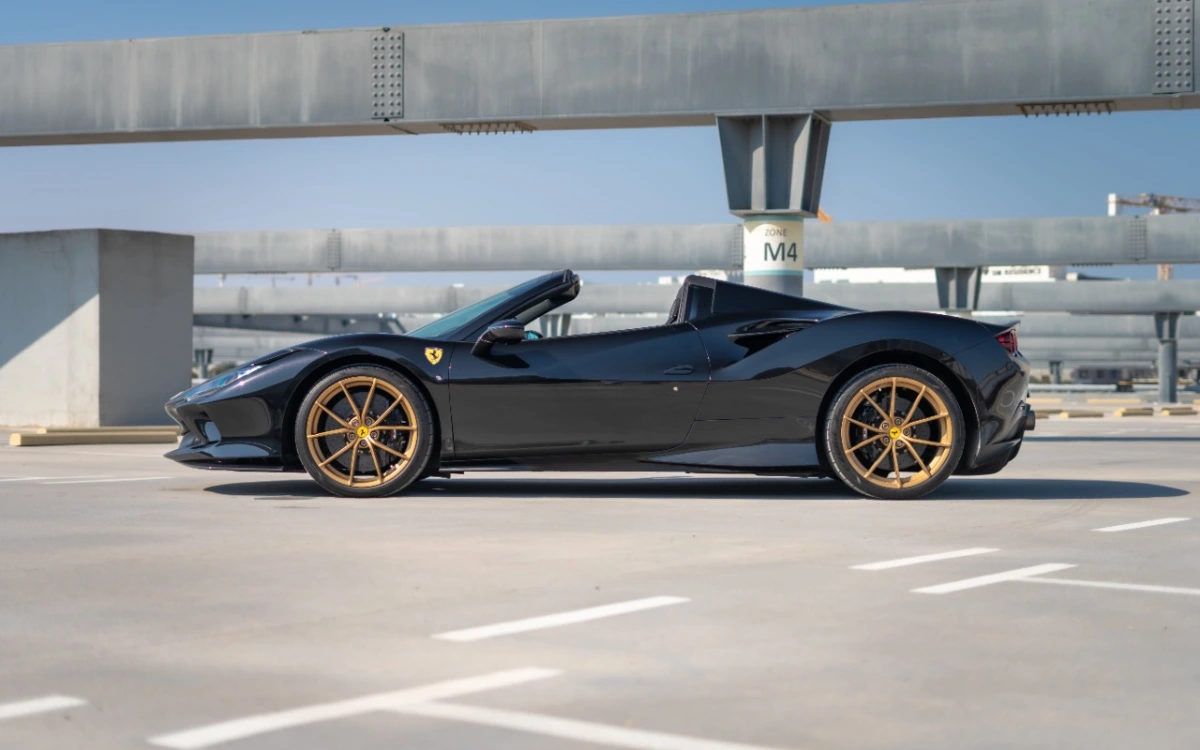Rent Ferrari F8 BLACK 2022 in Dubai , UAE 
