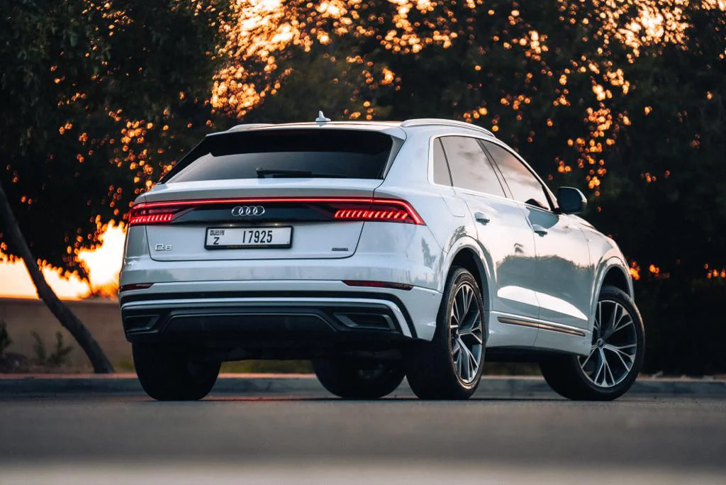 Rent Audi Model x WHITE 2023 in Dubai , UAE 