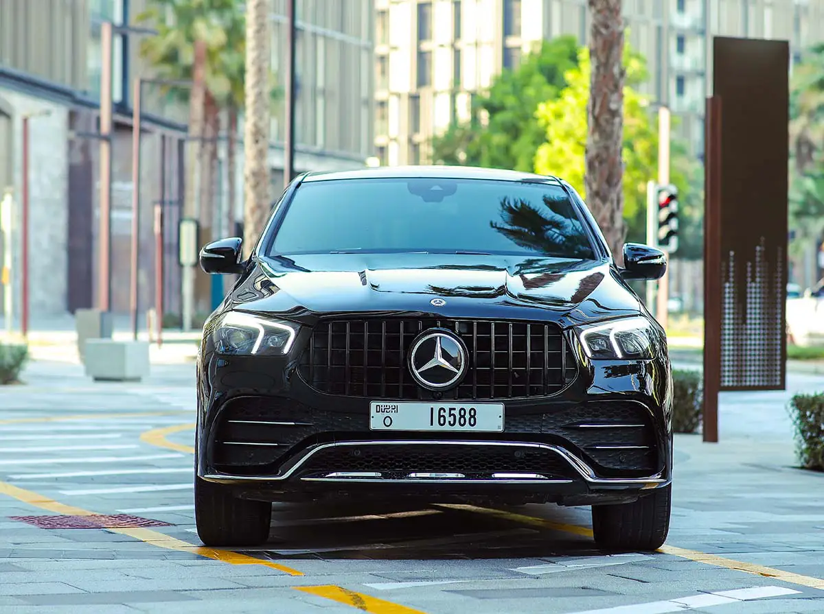 Rent Mercedes-Benz Gle BLACK 2022 in Dubai , UAE 