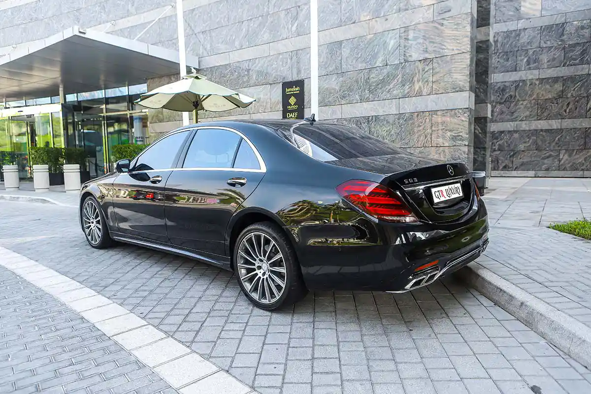 Rent Mercedes-Benz S-class BLACK 2020 in Dubai , UAE 