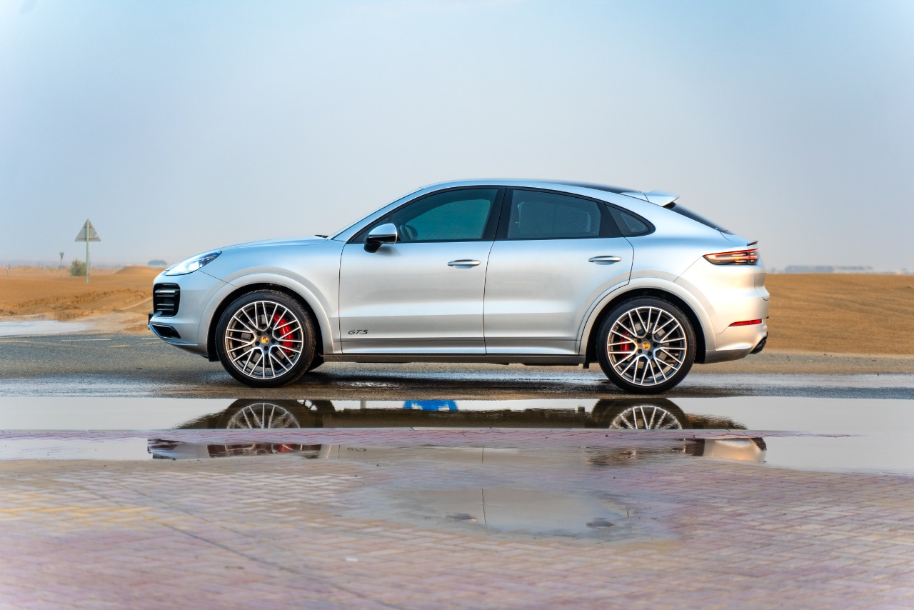 Rent Porsche Cayenne BLUE 2023 in Dubai , UAE 