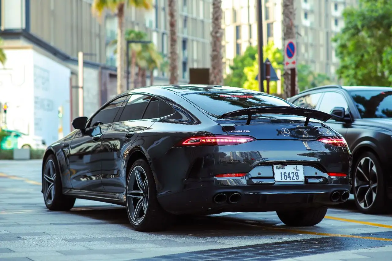 Rent Mercedes-Benz Gt BLACK 2022 in Dubai , UAE 