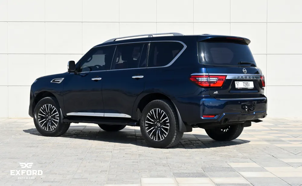 Rent Nissan Patrol BLUE 2022 in Dubai , UAE 