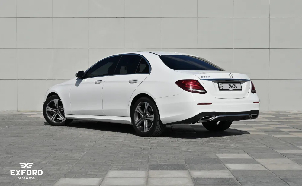 Rent Mercedes-Benz E-class WHITE 2021 in Dubai , UAE 