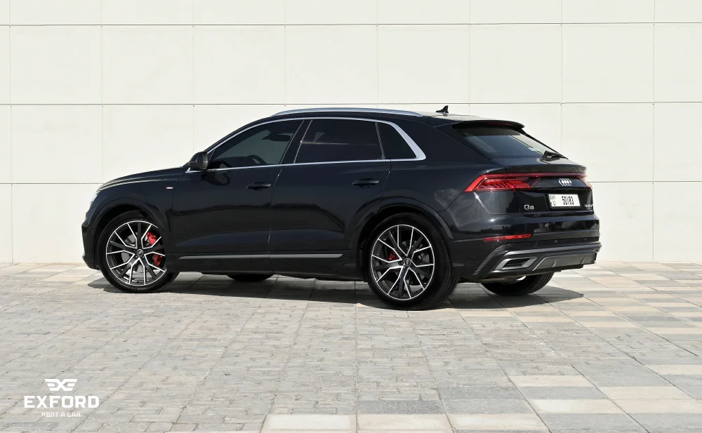Rent Audi Q8 BLACK 2022 in Dubai , UAE 