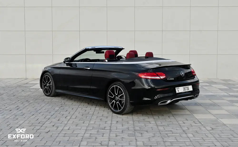 Rent Mercedes-Benz C-class BLACK 2023 in Dubai , UAE 