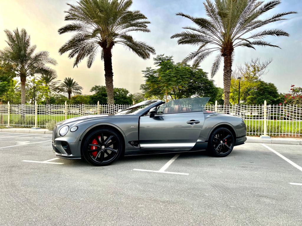 Rent Bentley Gtc GREY 2021 in Dubai , UAE 