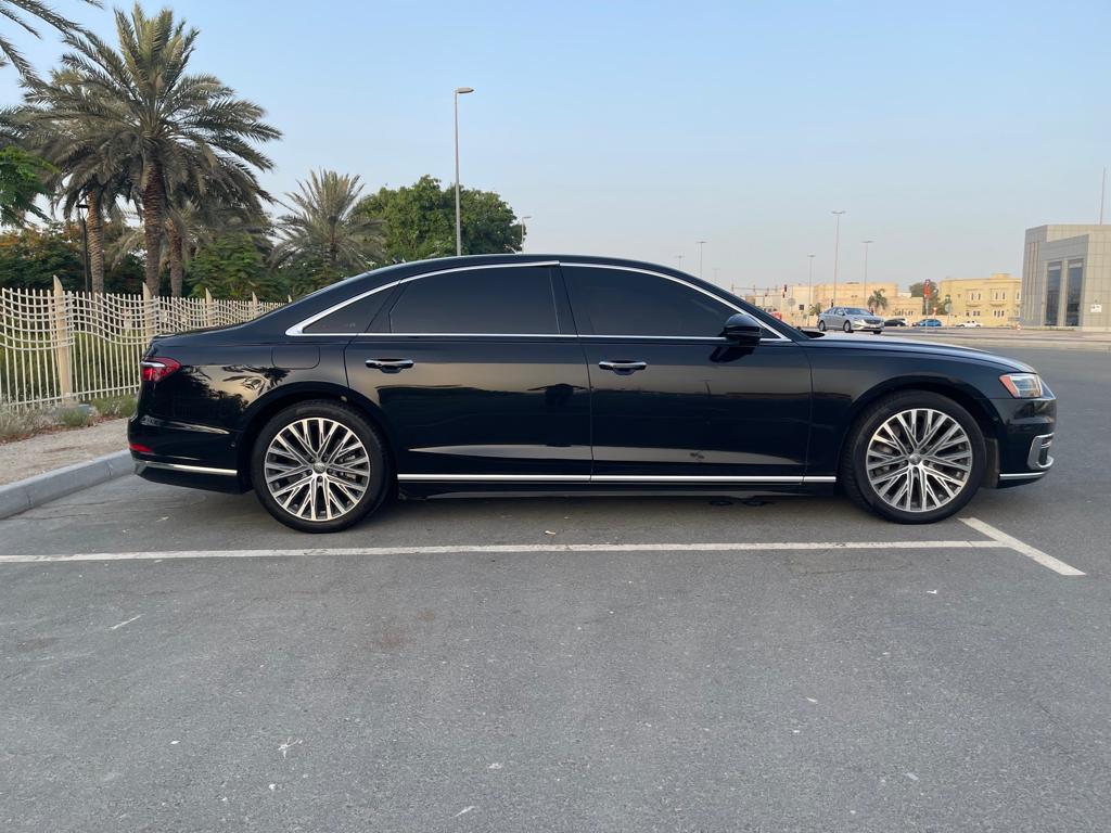 Rent Audi A8 BLACK 2020 in Dubai , UAE 