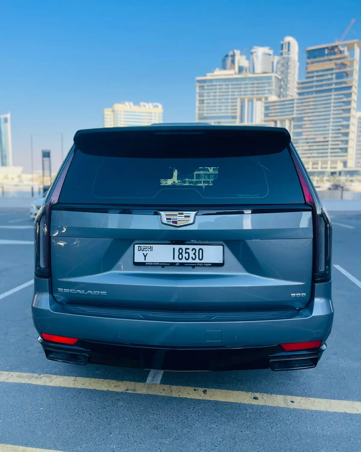 Rent Cadillac Escalade BEIGE 2023 in Dubai , UAE 