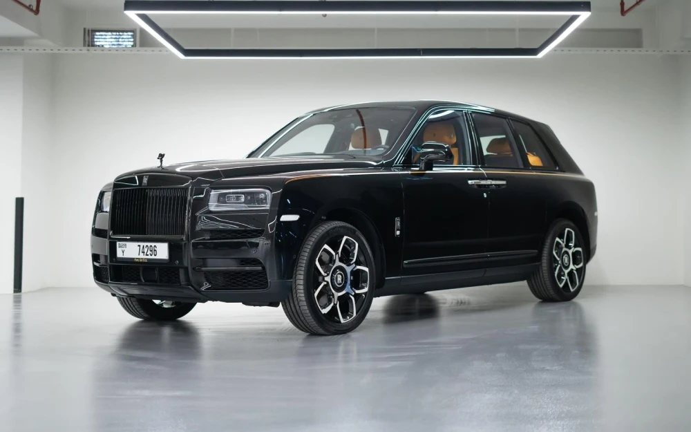 Rent Rolls-Royce Cullinan BLACK 2023 in Dubai , UAE 