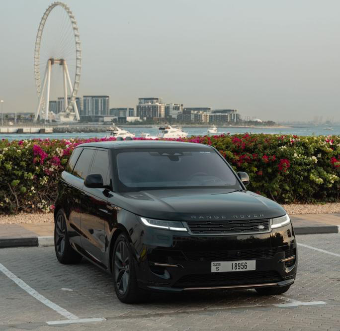 Rent Range-Rover Sport BEIGE 2023 in Dubai , UAE 