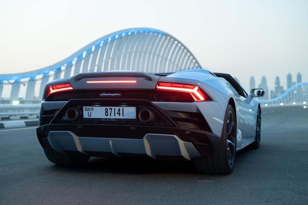 Rent Lamborghini Evo WHITE 2023 in Dubai , UAE 