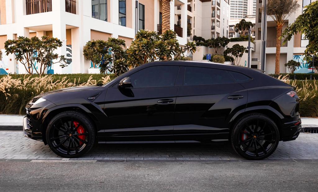 Rent Lamborghini Urus BLACK 2023 in Dubai , UAE 