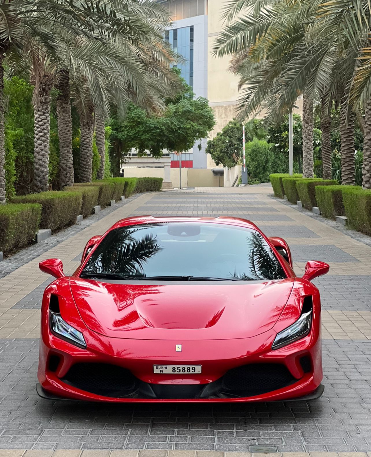 Rent Ferrari F8 RED 2023 in Dubai , UAE 
