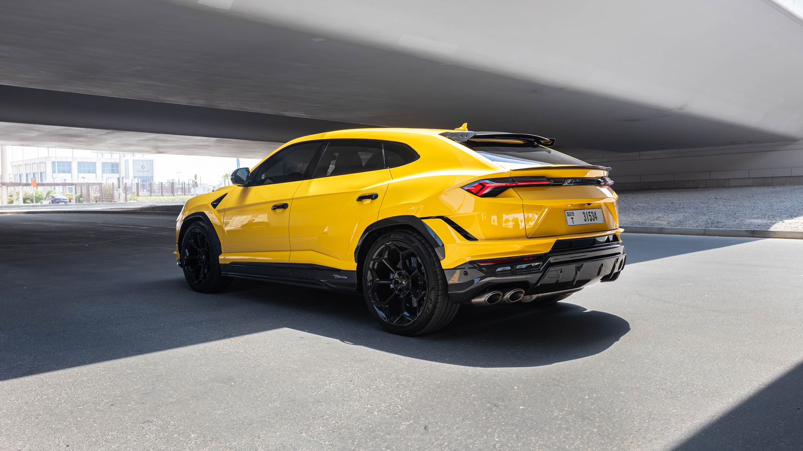 Rent Lamborghini Urus ORANGE 2023 in Dubai , UAE 