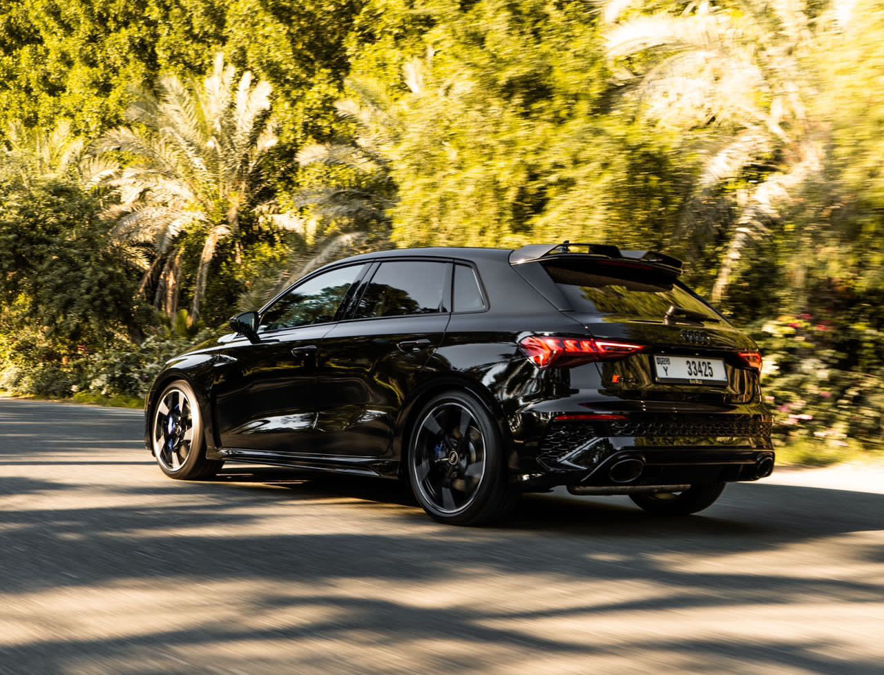 Rent Audi Rs3 BLACK 2023 in Dubai , UAE 