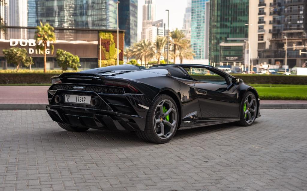 Rent Lamborghini Evo BLACK 2022 in Dubai , UAE 