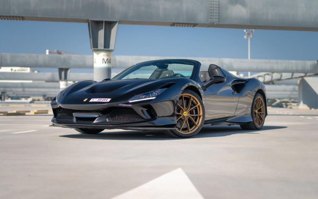 Rent Ferrari F8 BLACK 2022 in Dubai , UAE 