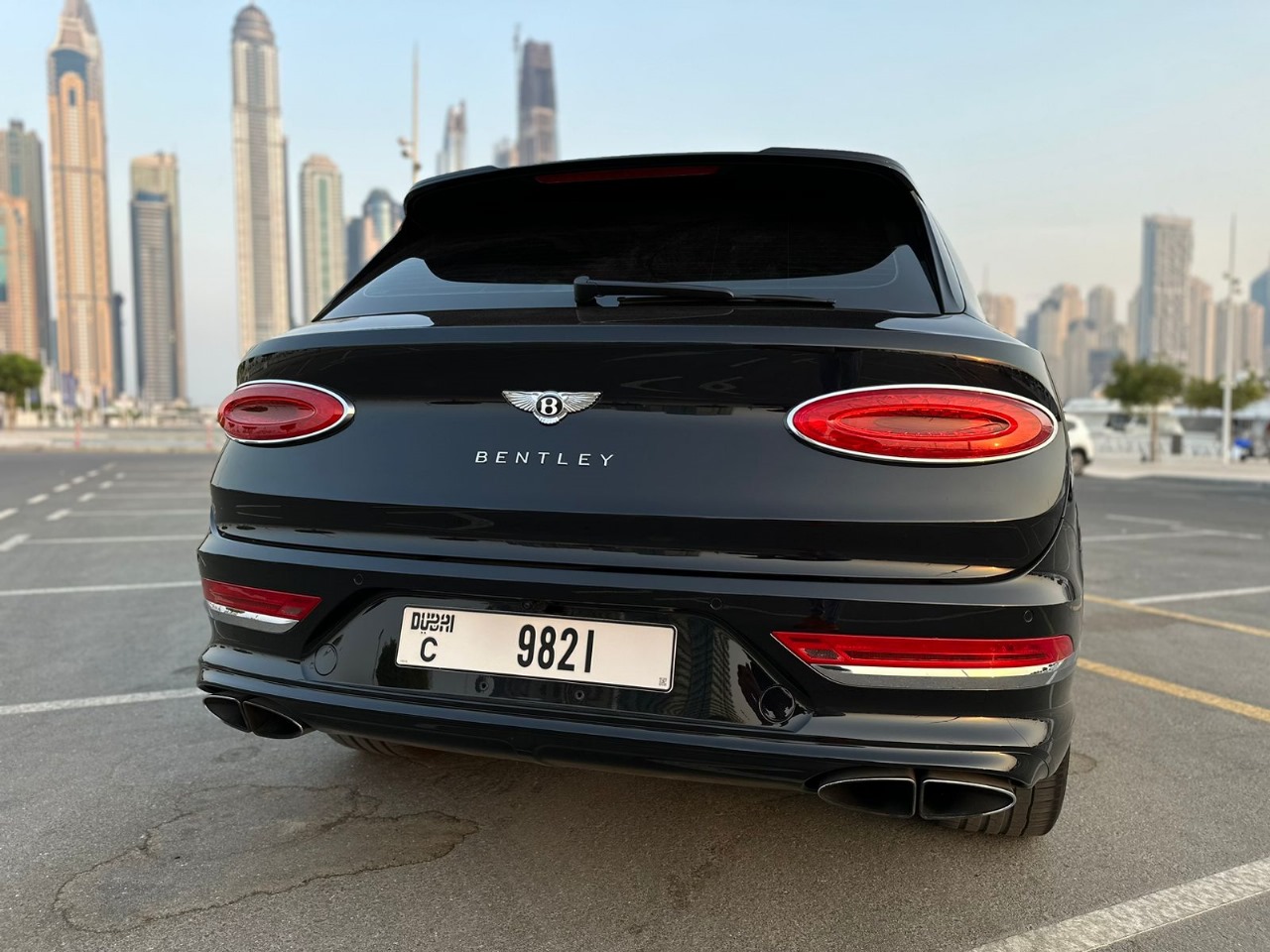 Rent Bentley Bentayga BLACK 2023 in Dubai , UAE 