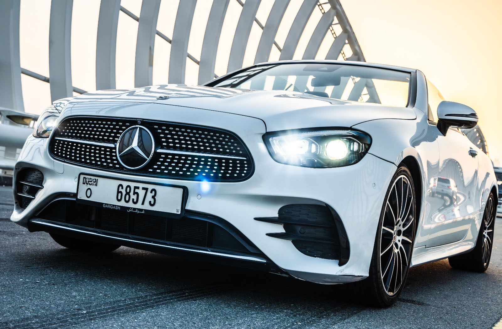 Mercedes Benz E200 Convertible White  2023
