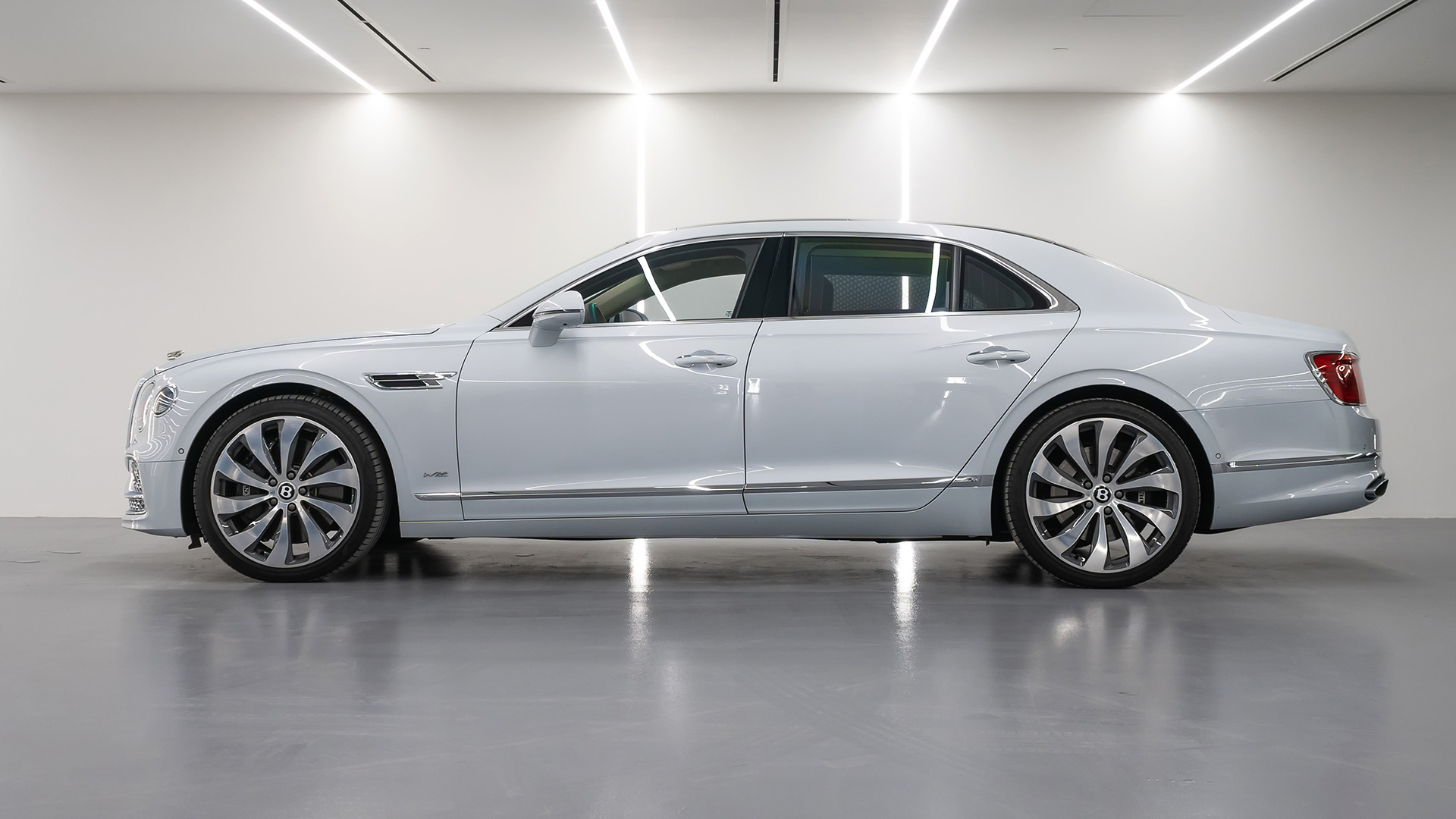 Rent Bentley Flying spur WHITE 2024 in Dubai , UAE 