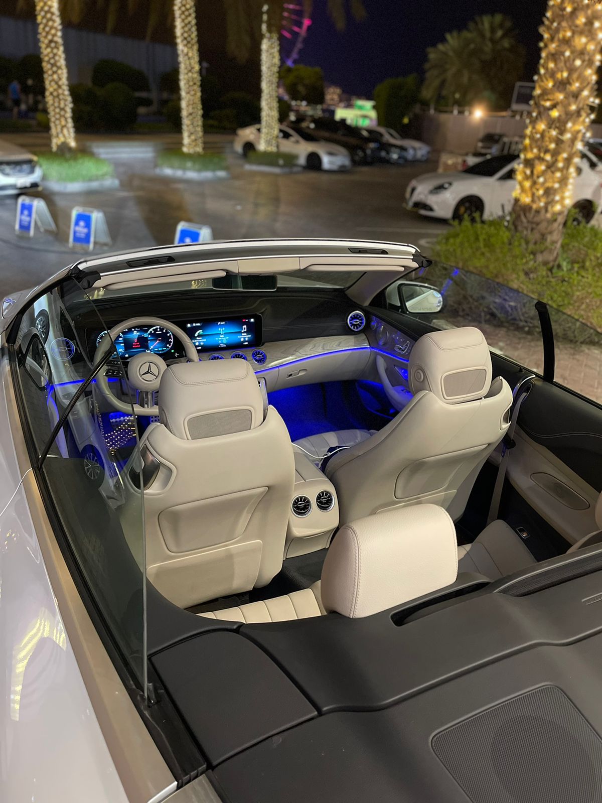 Rent Mercedes-Benz E-class WHITE 2020 in Dubai , UAE 