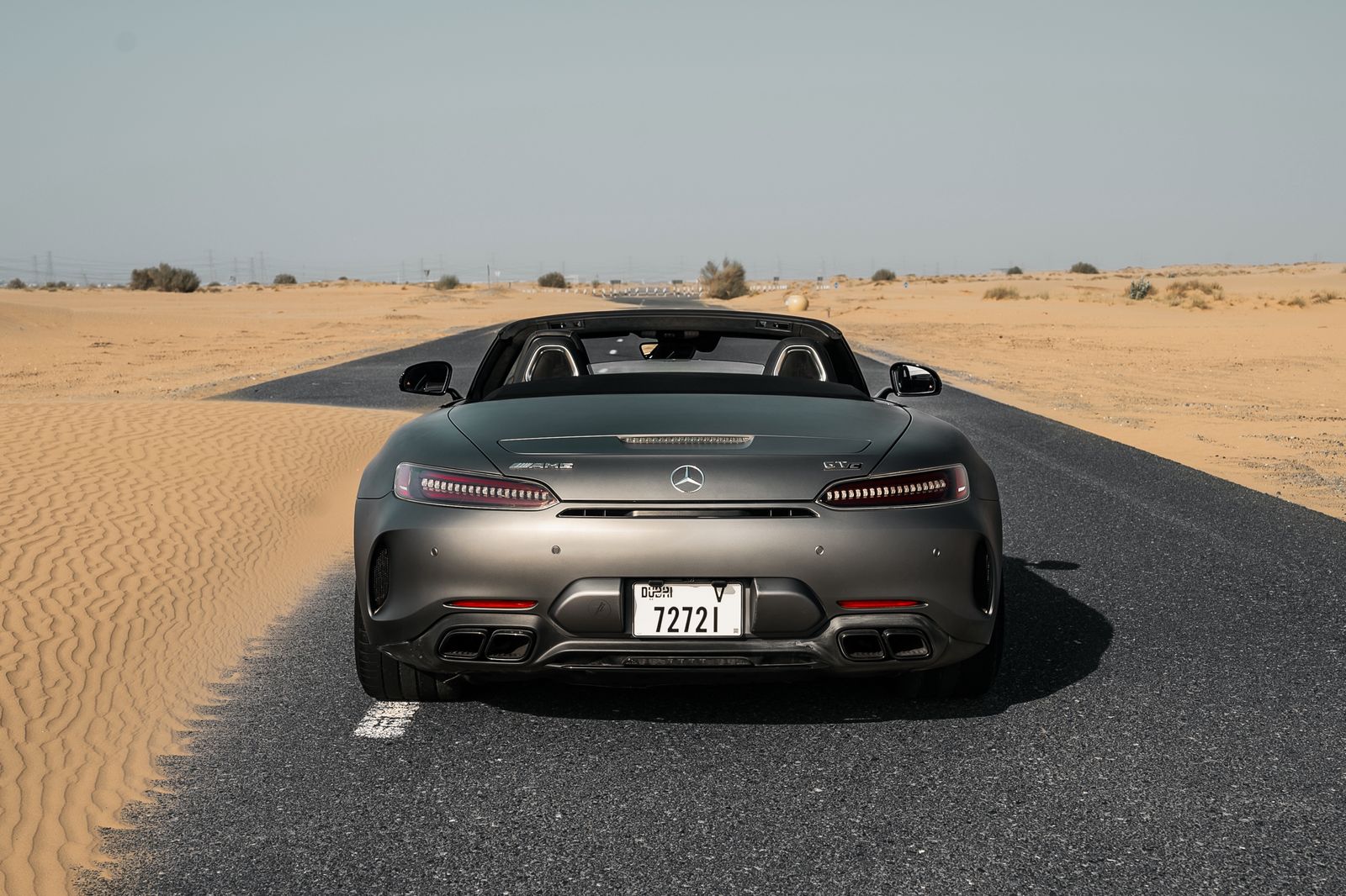 Rent Mercedes-Benz Gt GREY 2022 in Dubai , UAE 